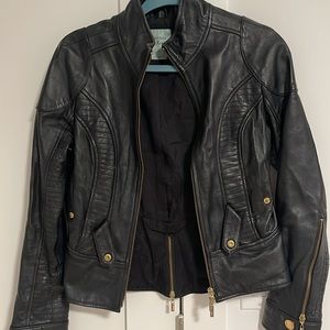 Leather jacket